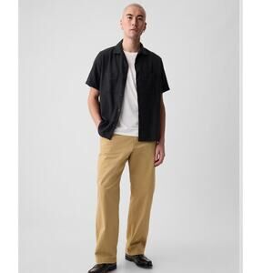 NWT Gap '90s Loose Khakis Mens pecan color size 42/30